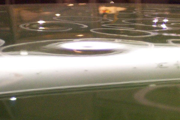 Beschädigungsbeispiel einer Delle, aufgenommen von Dellenteam-Mitglied CAR-REP-Profiteam Denk